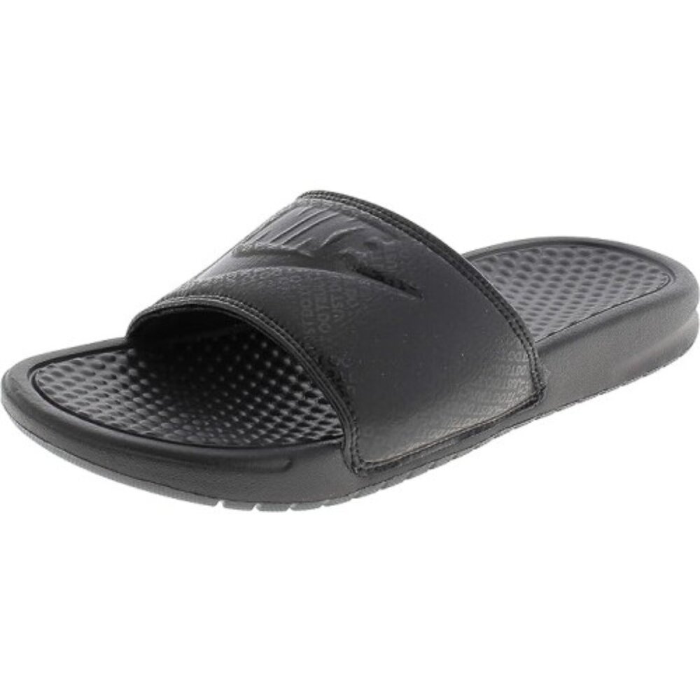 Nike Men's Black Benassi Jdi 343880-001 Slip-On Casual Slide Sandal Size 8